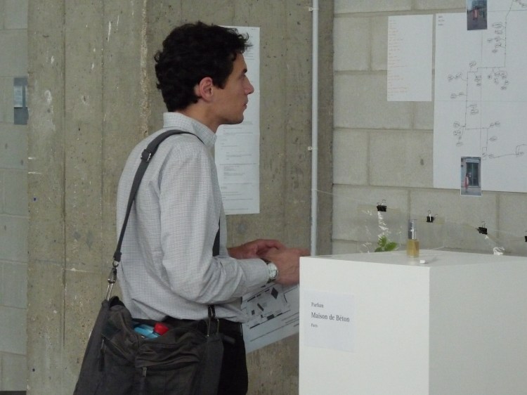 Maison de Beton, exhibition of working process Beton Salon