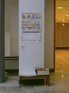 Sound work and smell samples resulting from conversations